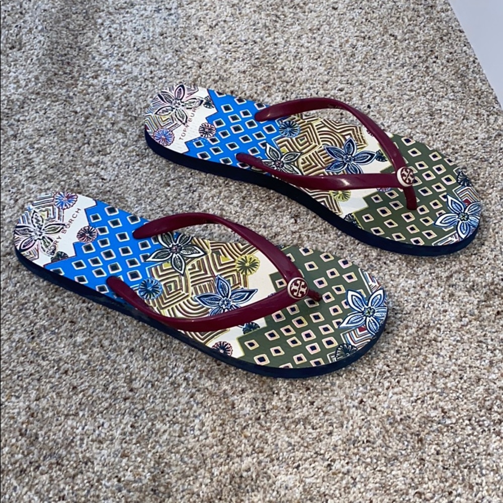 Tory Burch flip flops